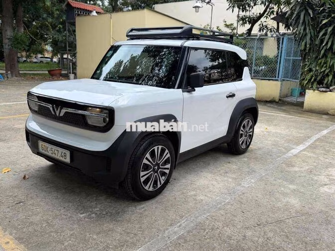 VinFast VF3 T6/2025 màu Trắng Pin mua xe đẹp