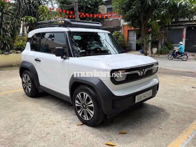 VinFast VF3 T6/2025 màu Trắng Pin mua xe đẹp