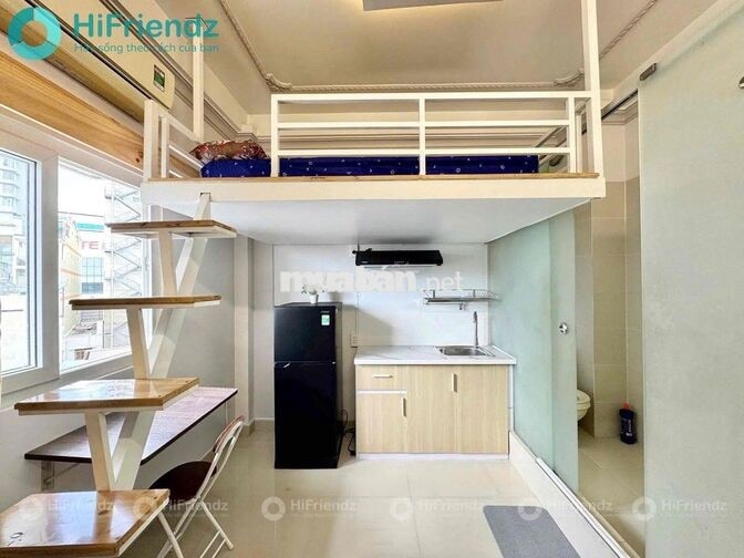 Siêu Phẩm Duplex full nội thất sát quận 10, cửa sổ trời siêu thoáng