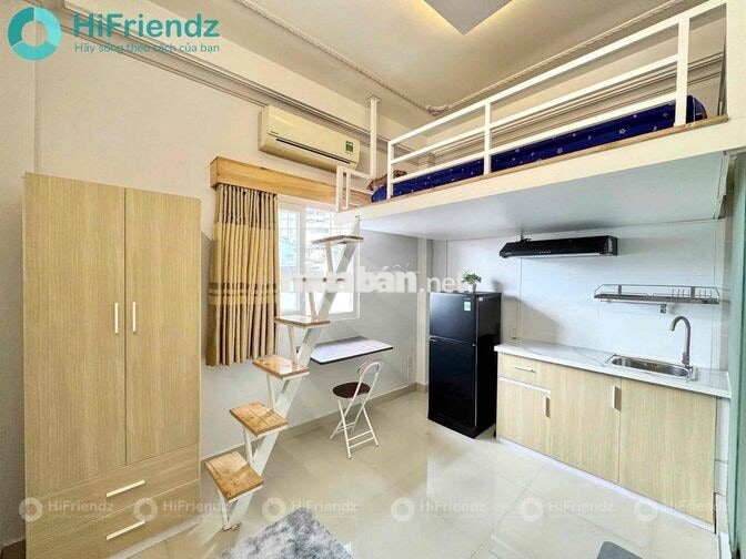 Siêu Phẩm Duplex full nội thất sát quận 10, cửa sổ trời siêu thoáng