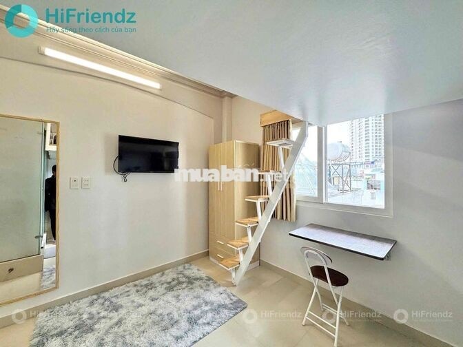 Siêu Phẩm Duplex full nội thất sát quận 10, cửa sổ trời siêu thoáng