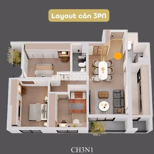 Bán căn hộ cao cấp, view đẹp tại Hue Heritage, full nội thất cao cấp