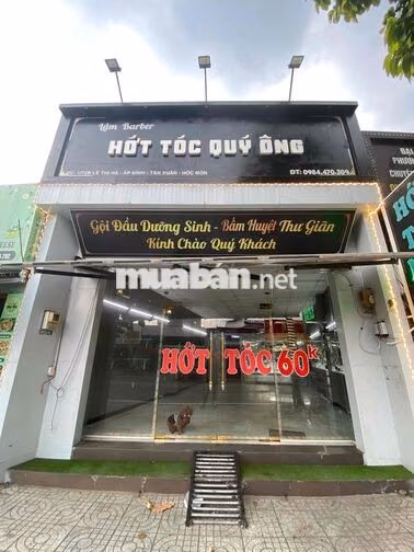 Mặt tiền Lê Thị Hà – Trung tâm Hóc Môn, gần Chợ Hóc Môn – 60m² – Cho t