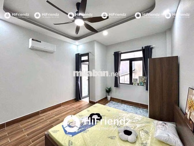 STUDIO BAN CÔNG FULL NỘI THẤT CÓ MÁY GIẶT RIÊNG GẦN ĐẦM SEN