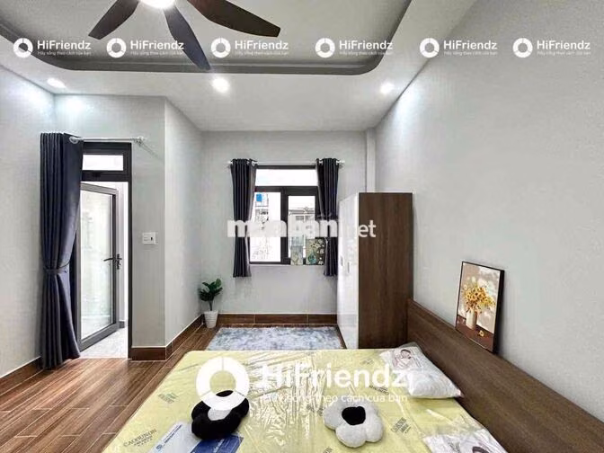 STUDIO BAN CÔNG FULL NỘI THẤT CÓ MÁY GIẶT RIÊNG GẦN ĐẦM SEN