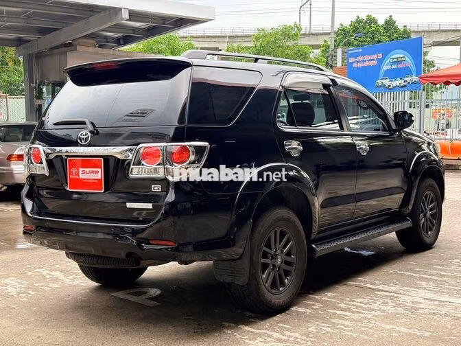 Toyota Fortuner G MT 2016 Đen 98.107 km