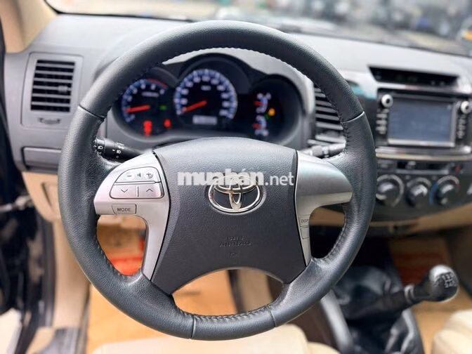 Toyota Fortuner G MT 2016 Đen 98.107 km