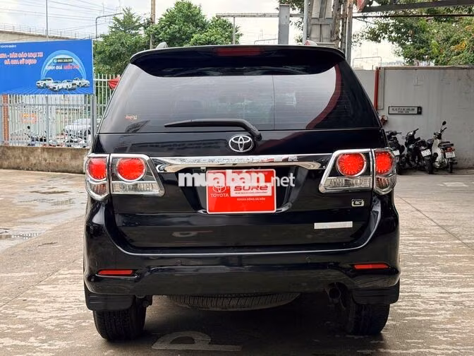 Toyota Fortuner G MT 2016 Đen 98.107 km