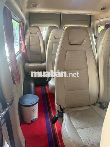 Xe khách Ford Transit 16 chỗ Trắng 2018 luxury zin