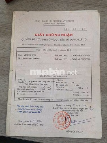 NHÀ MẶT TIỀN HẺM 179 TRẦN VĂN MƯỜI. XUÂN THỚI ĐÔNG