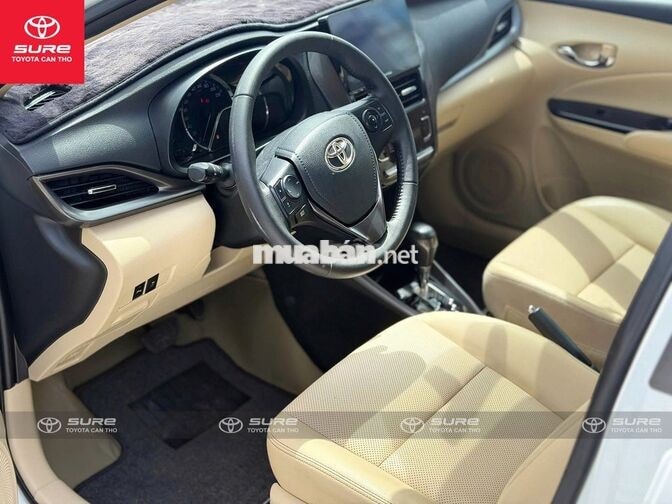 Toyota Vios G 2022 Trắng Tự động CVT 61.000 km