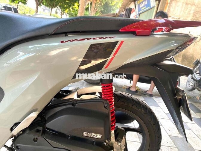 Honda Vision 2025 Xám xi măng Smartkey