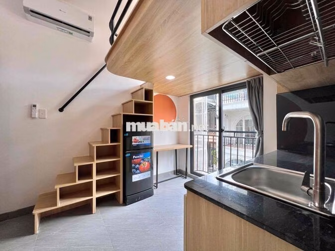duplex mới xây ngay Dương Quảng Hàm - Gò vấp có ban công