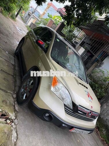 Honda CRV 2007 Tự động Vàng cát 5 chỗ
