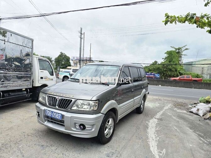 Mitsubishi Xám 8 chỗ Nhật Bản bs xanh. sãnh