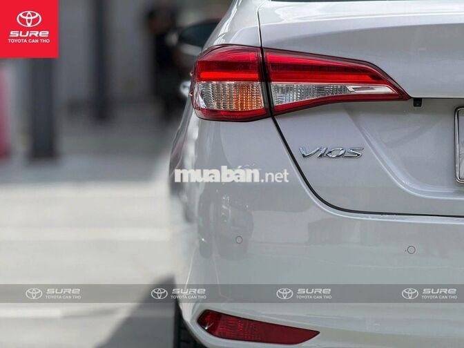 Toyota Vios G 2022 Trắng Tự động CVT 61.000 km