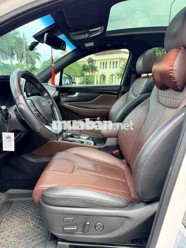 Hyundai SantaFe 2021 Full Xăng-2Cầu Trắng