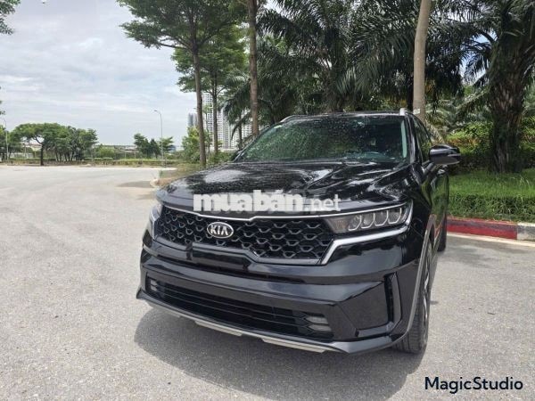 Kia Sorento Luxury 2.2 AT 2021 Đen Tự động