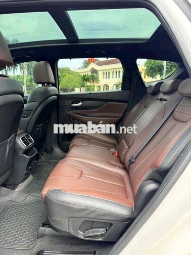 Hyundai SantaFe 2021 Full Xăng-2Cầu Trắng