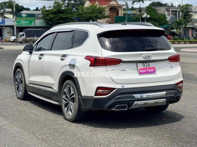 Hyundai SantaFe 2021 Full Xăng-2Cầu Trắng