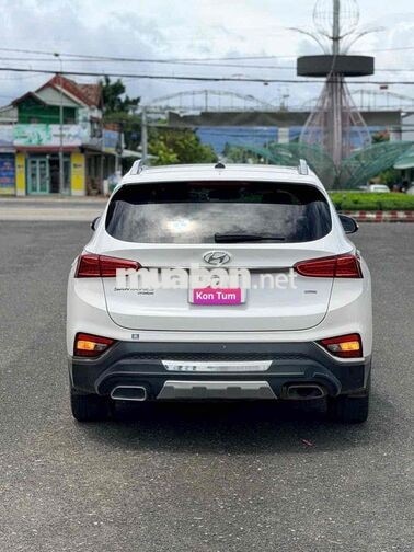 Hyundai SantaFe 2021 Full Xăng-2Cầu Trắng