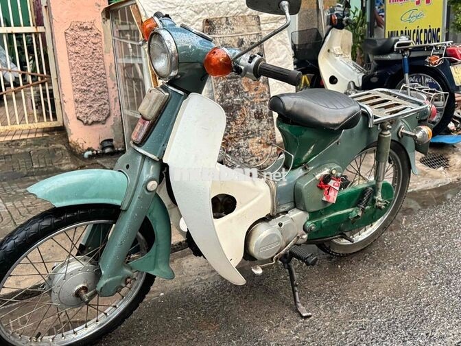 Honda Cub 50cc Xanh Trắng Nhật Bản