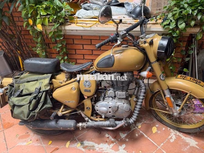 Royal Enfield Bullet 500cc Vàng Đã sử dụng
