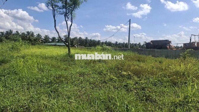 Bán nền có sẵn 84m² thổ cư cập vách khu tái định cư Cầu Rạch Miễu 2