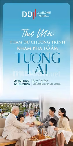 THƯ MỜI THAM DỰ KHÁM PHÁ TỔ ẤM TƯƠNG LAI