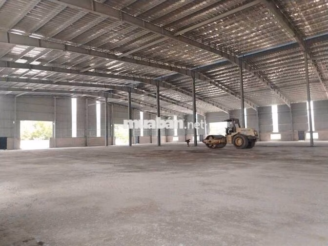 Cho thuê kho xưởng mới xây đường quốc lô 50 .huyện cần giuộc . Long An