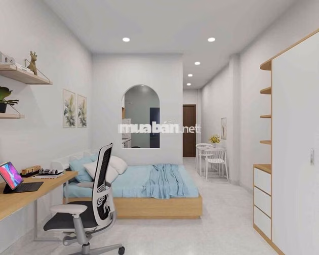 Dự Án Mới Khai Trương Căn Hộ Ban Col Tách bếp Full nội thất