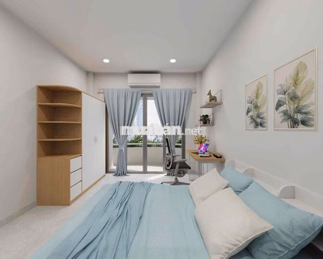 Dự Án Mới Khai Trương Căn Hộ Ban Col Tách bếp Full nội thất