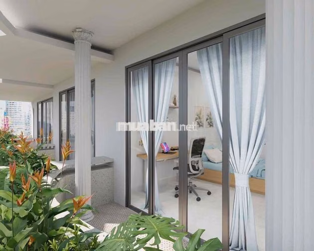 Dự Án Mới Khai Trương Căn Hộ Ban Col Tách bếp Full nội thất