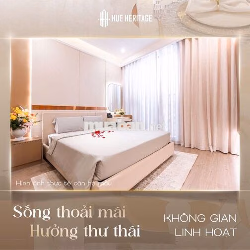 Đẹp - Căn hộ 3PN view sông Hương tầng 10 - Giá mềm! Đã gồm nội thất