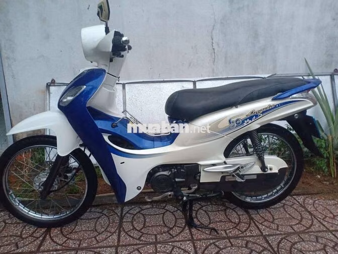 SYM Angel 50cc Trắng Xanh Xe số