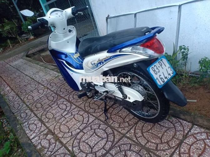 SYM Angel 50cc Trắng Xanh Xe số