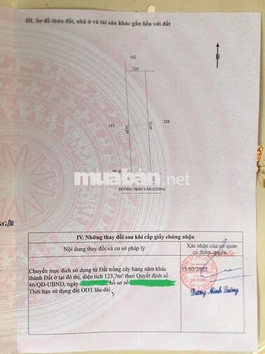 BÁN ĐẤT Ở ĐÔ THỊ GẦN ỦY BAN PHƯỜNG GÒ CÔNG, SIÊU THỊ COOPMART