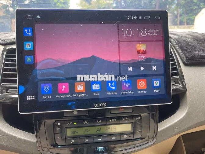 Toyota Fortuner 2013 2.7V,máy xăng,1 cầu,màu đen
