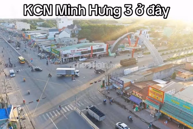 Chỉ 2,4tr/m2 đất mặt tiền đường 32m ngay trung tâm Chơn Thành