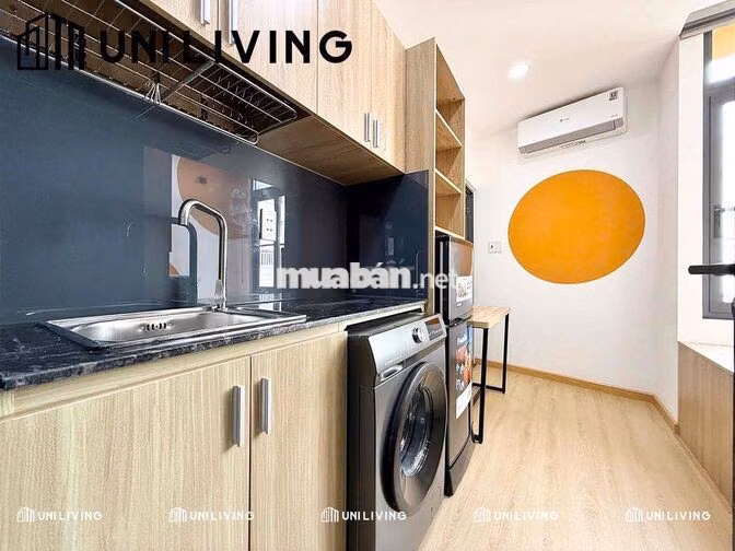STUDIO CỬA SỔ THOÁNG FULL NỘI THẤT, MÁY GIẶT RIÊNG CẠNH ĐH VĂN LANG