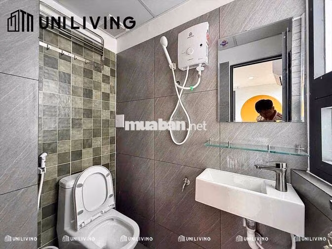 STUDIO CỬA SỔ THOÁNG FULL NỘI THẤT, MÁY GIẶT RIÊNG CẠNH ĐH VĂN LANG