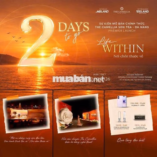 Đầu tư căn hộ Sơn Trà chỉ thanh toán 50% nhận nhà.