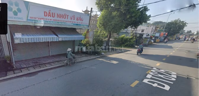 Bán Nhà Mặt Tiền Thị Trấn Đức Hòa - Sổ Hồng Chính Chủ