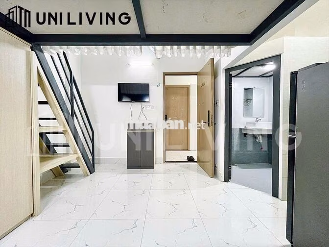 Duplex giá 5tr5, ở được 4 - 5 bạn, cách ĐH Văn Lang 3p và Giếng Trời.
