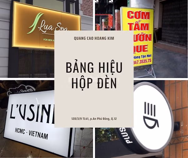 THI CÔNG BẢNG HIỆU QUẢNG CÁO GIÁ XƯỞNG - THIẾT KẾ MIỄN PHÍ - BẢO HÀNH 