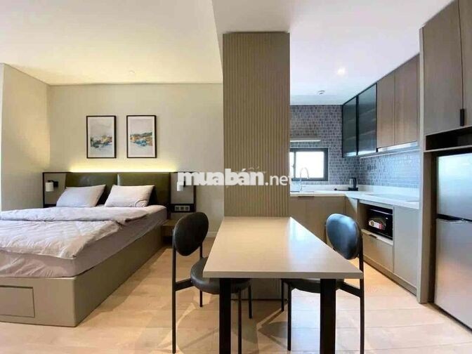 căn hộ BAN CÔNG_tách bếp CAO CẤP full NT tiện nghi ngay Phạm Văn Đồng
