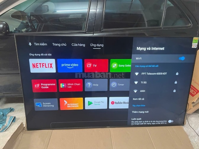 Bán Tivi Sony KD-75X8500F 4K Ultra HD 13,5tr