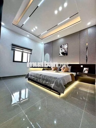 Nhà Phố Sang Trọng Khu Đồng Bộ 4x15m Lủng 3 Lầu Giá 6.1 Tỷ  Đg LQH Q12