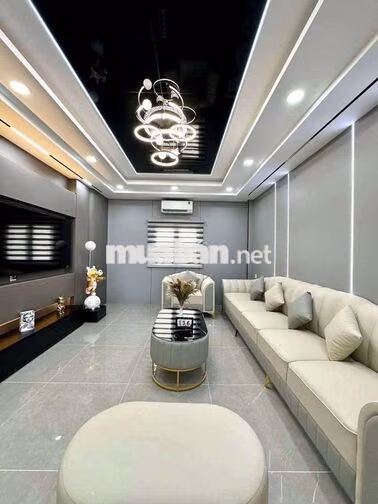 Nhà Phố Sang Trọng Khu Đồng Bộ 4x15m Lủng 3 Lầu Giá 6.1 Tỷ  Đg LQH Q12