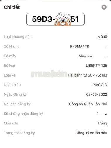 Piaggio Liberty S 2022 Trắng 11000 km